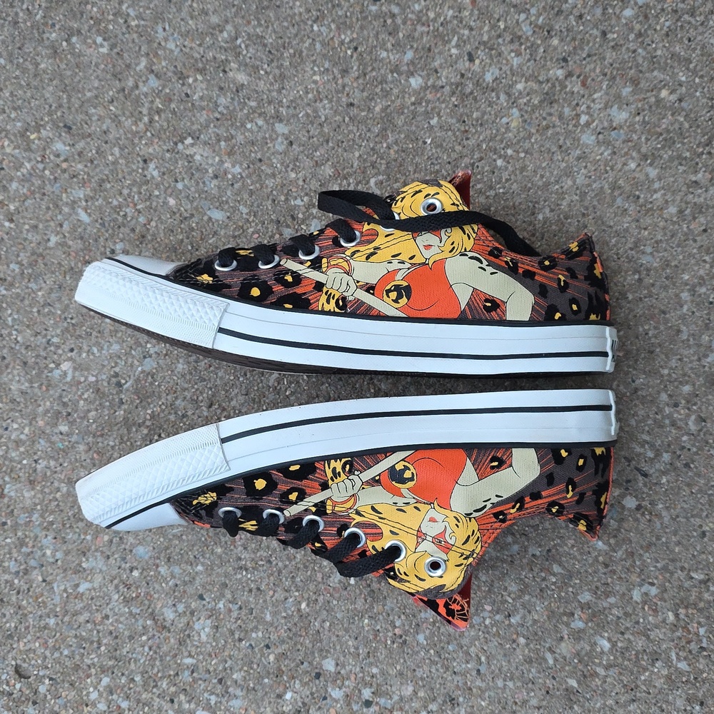 Converse Chuck Taylor All Star x Thundercats Cheetara Low Top Canvas Sneakers - Picture 5 of 11
